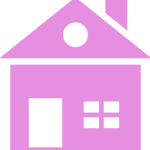 Soft pink square color swatch