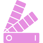 Light orchid rectangular color block