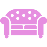 Muted pink elongated banner image